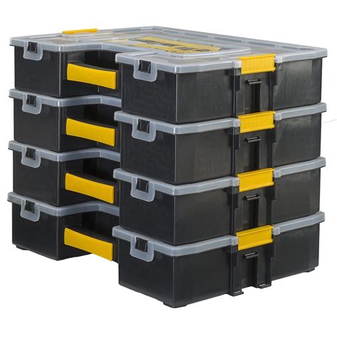 stanley stackable storage boxes